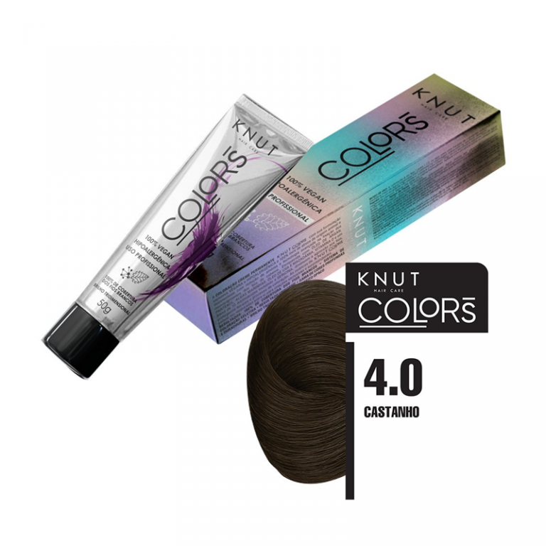 COLORAÇÃO COLORS 4.0 CASTANHO 50G – KNUT – Vonný